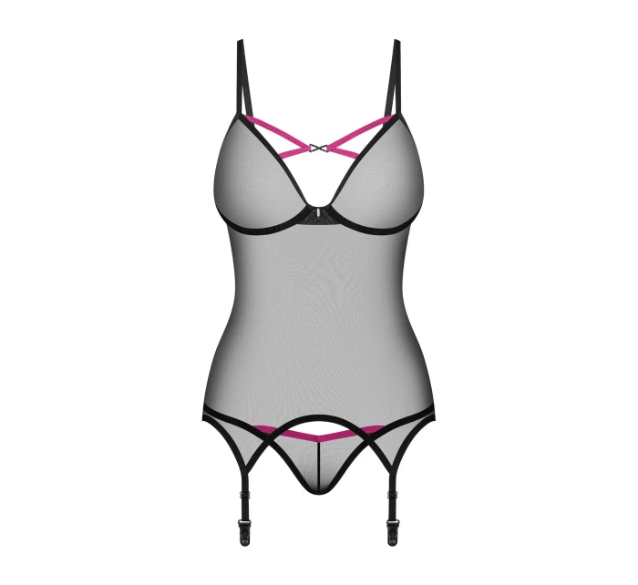 Dámský korzet  černý  model 22022606 - Obsessive