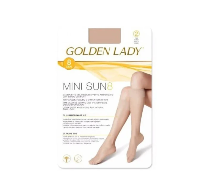 Dámské podkolenky Golden Lady Mini Sun 8 den A'2 Dámské podkolenky Golden Lady Mini Sun 8 den A'2