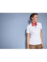 JN 715 Dámské piqué polo v  stylu  white model 22488658 - Daiber