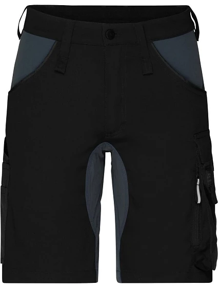 Daiber JN 1811 Pracovní elastické bermudy "Slim Line" 02.1811 black/carbon Daiber JN 1811 Pracovní elastické bermudy "Slim Line" 02.1811 black/carbon