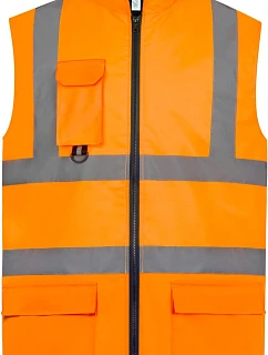 HV 005 HiVis vesta hi vis orange model 22501490 - Yoko