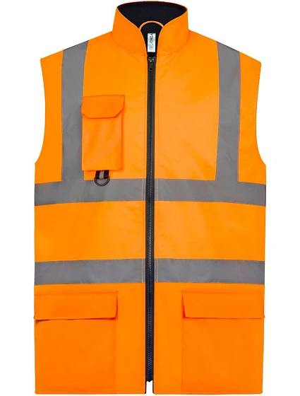 Yoko HV 005 Hi-Vis polstrovaná vesta 79.V005 hi vis orange Yoko HV 005 Hi-Vis polstrovaná vesta 79.V005 hi vis orange
