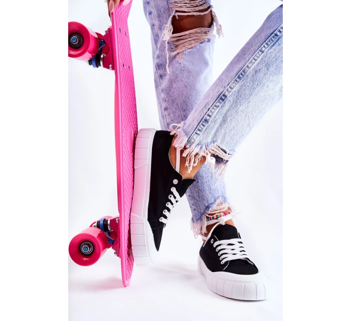 Dámské Tenisky na platformě Černá model 21590802 - Boto