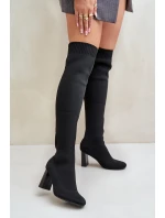 Kozačky Se Na Podpatku Černé model 21679786 - Boto Kozačky Se Na Podpatku Černé model 21679786 - Boto