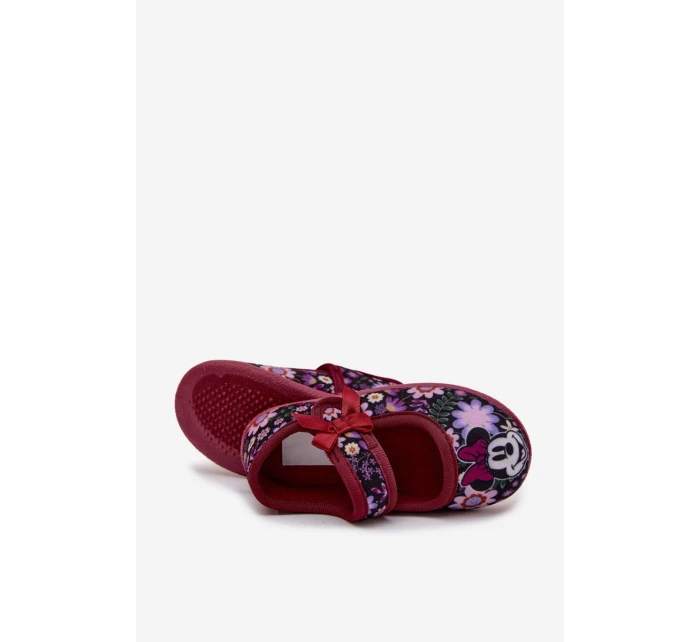 Balerínky Bačkory Pro Dívky MINNIE MOUSE Bordeaux Nomi Balerínky Bačkory Pro Dívky MINNIE MOUSE Bordeaux Nomi