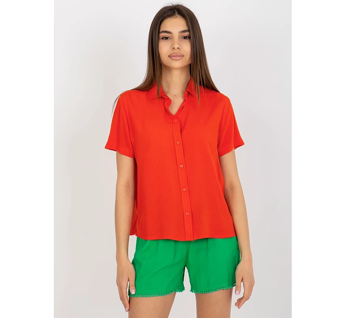 Bluzka model 22087374 pomarańczowy - FPrice