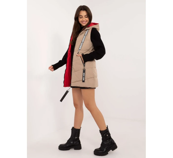 Kamizelka SK KZ HH model 21175323 beżowy - FPrice Kamizelka SK KZ HH model 21175323 beżowy - FPrice