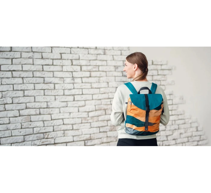 Městský batoh VUCH Corbin Waves Green