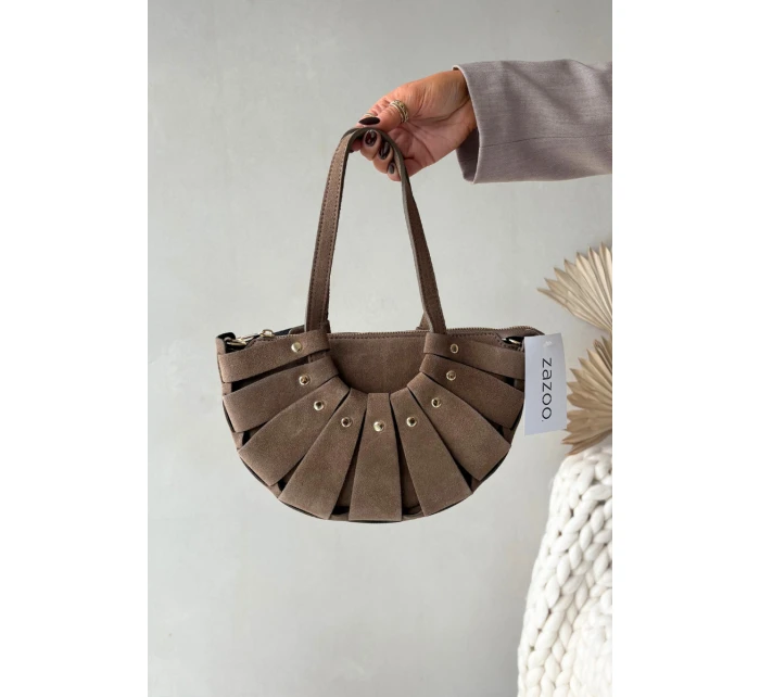 Dámská kabelka z přírodního semiše Marivane – béžová