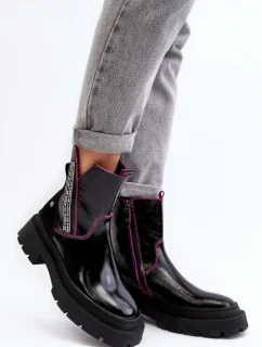 Polobotky na podpatku  model 190707 Step in style