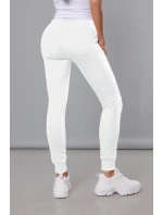 Bílé teplákové kalhoty model 21475474 - J.STYLE