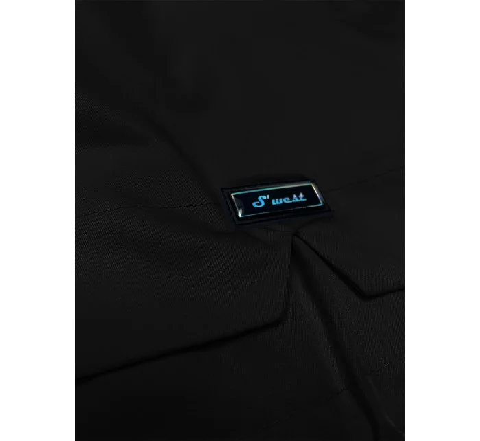 Černá dámská bunda typu větrovka model 20867437 - S'WEST Černá dámská bunda typu větrovka model 20867437 - S'WEST