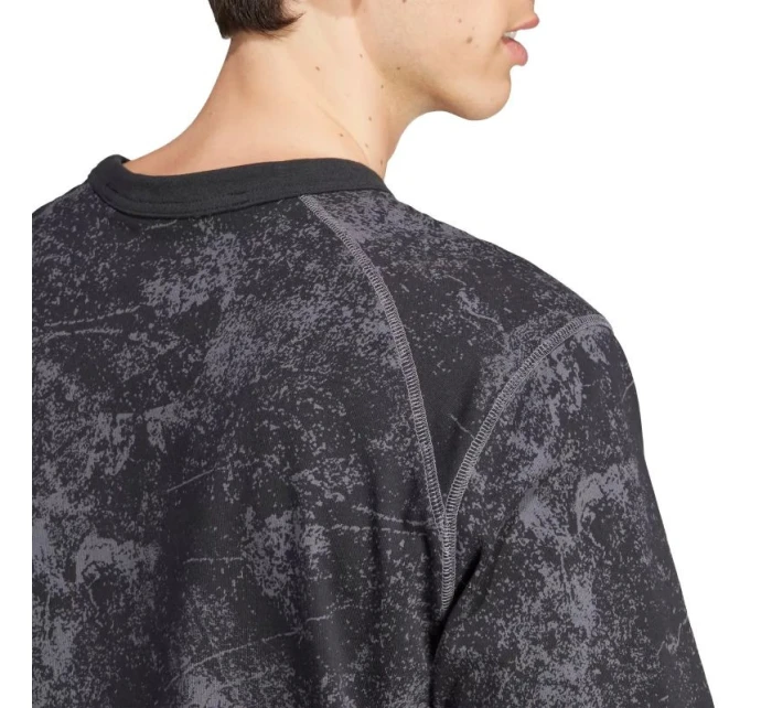 Pánské bavlněné tričko Adventure Print Black černé model 21349942 - ADIDAS