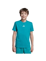 Dětské tričko Essentials Tee 160 zelené model 22052623 - ADIDAS Dětské tričko Essentials Tee 160 zelené model 22052623 - ADIDAS