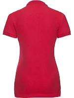 Russell Athletic 566F Dámské elastické piqué polo 10.566F classic red Russell Athletic 566F Dámské elastické piqué polo 10.566F classic red