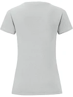 Fruit of the Loom Lady-Fit Iconic 150 T Dámské tričko 16.1432 zinc Fruit of the Loom Lady-Fit Iconic 150 T Dámské tričko 16.1432 zinc