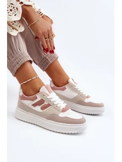 Dámské nízké tenisky béžové model 21651093 - Boto