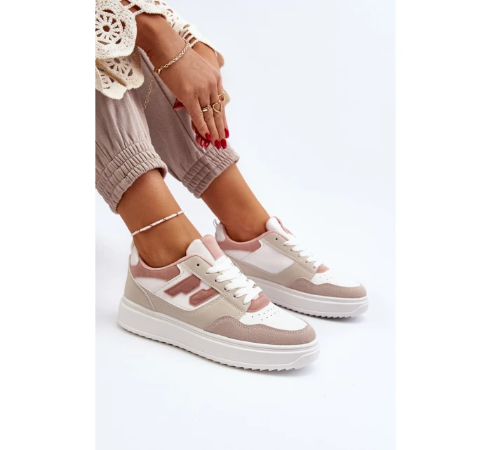 Dámské nízké tenisky béžové model 21651093 - Boto