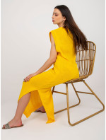Sukienka BA SK 9002.12 ciemny żółty
