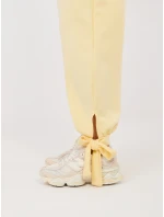 Spodnie IT SP model 21902599 jasny żółty - FPrice Spodnie IT SP model 21902599 jasny żółty - FPrice