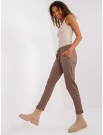 Spodnie dresowe RV DR model 19381360 brązowy - FPrice Spodnie dresowe RV DR model 19381360 brązowy - FPrice