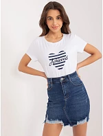 T shirt RV TS 9667.19 biało granatowy T shirt RV TS 9667.19 biało granatowy