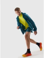 Pánská běžecká bunda Ultralight 4F - mořská zelená Pánská běžecká bunda Ultralight 4F - mořská zelená