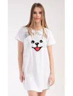Dámská noční košile s krátkým rukávem model 18905936 - Vienetta