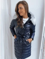Dámský prošívaný zimní kabát DORTANO navy blue FashionStreet TY3659