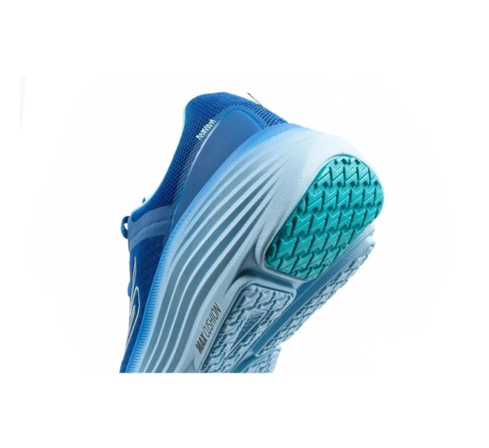 Pánská sportovní běžecká obuv Skechers Max Cushioning light blue