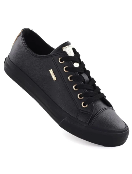 Dámské nízké tenisky z eko kůže bílé model 21906572 - Big Star