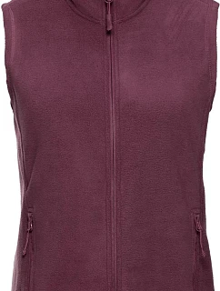 Russell Athletic 872F Dámská fleecová vesta 10.872F burgundy