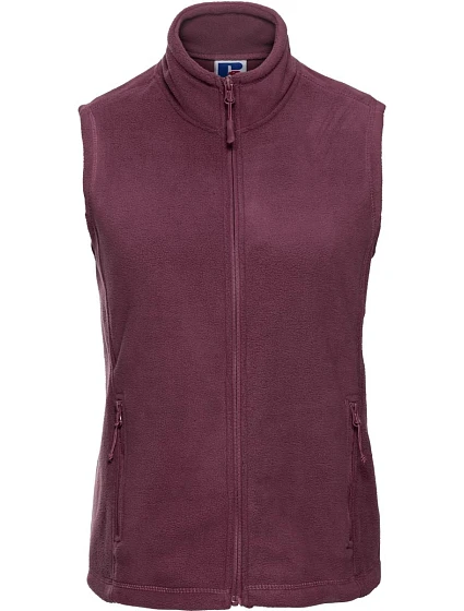 Russell Athletic 872F Dámská fleecová vesta 10.872F burgundy Russell Athletic 872F Dámská fleecová vesta 10.872F burgundy