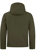 Padded Hooded Softshell Men Pánská zateplená softshellová bunda s kapucí model 22454916 fog green - Clique Padded Hooded Softshell Men Pánská zateplená softshellová bunda s kapucí model 22454916 fog green - Clique