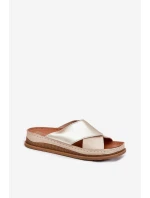 Kožené Dámské Sandály Na Platformě model 21701977 - Maciejka Kožené Dámské Sandály Na Platformě model 21701977 - Maciejka