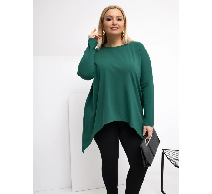 Bluzka RV BZ model 21870816 ciemny zielony - FPrice