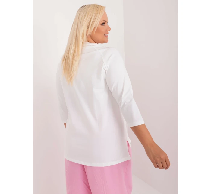 Bluzka RV BZ model 20190794 ecru - FPrice Bluzka RV BZ model 20190794 ecru - FPrice