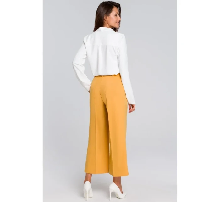 S139 Dámské kalhoty Cullotes - žluté