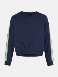 Volcano Regular Silhouette Sweatshirt B-Nino Junior G01382-W22 Námořnická modrá