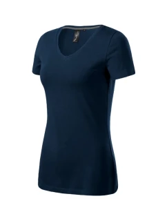 Action V-neck tričko dámské námořní modrá