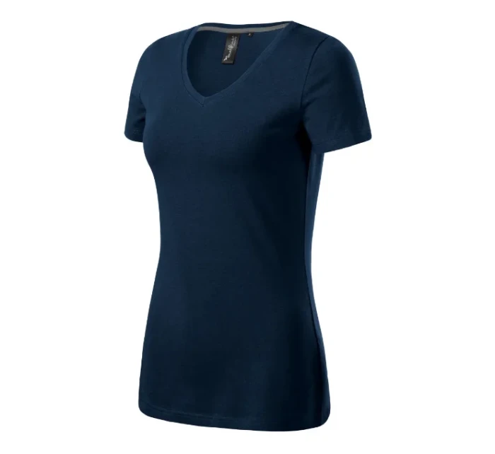 Action V-neck tričko dámské námořní modrá