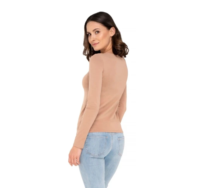 Dámská halenka Manati long beige - BABELL Dámská halenka Manati long beige - BABELL