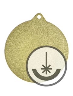 Laserem gravírovaná medaile - RMI