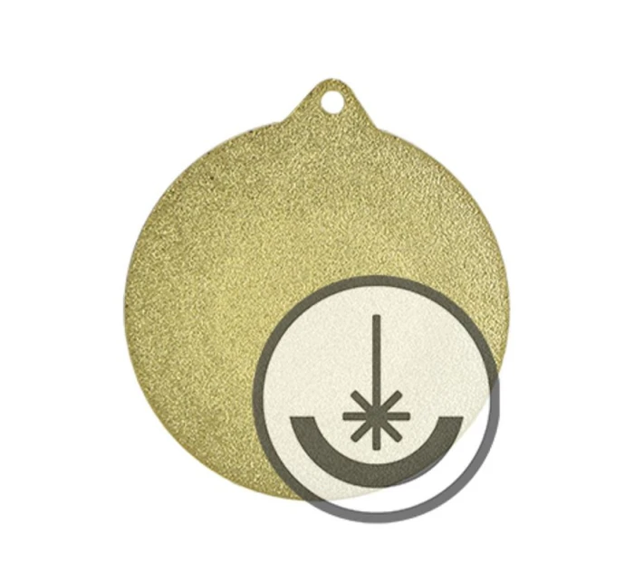 Laserem gravírovaná medaile - RMI