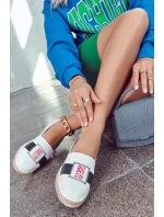 Dámské espadrilky Big Star bílá a tmavě modrá model 21580397 - Big Star Shoes