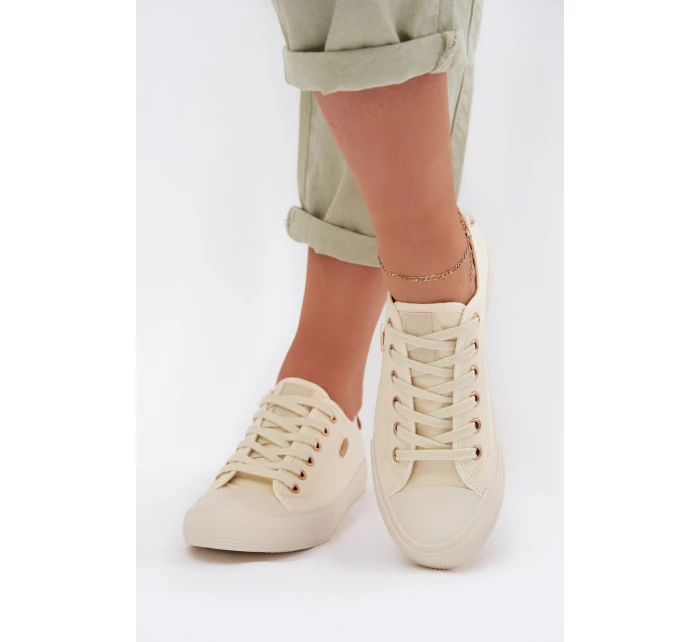 Dámské tenisky Big Star model 22016655 Světle béžové - Big Star Shoes