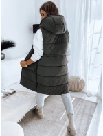 Dámská prošívaná vesta LADISA zelená FashionStreet TY3290