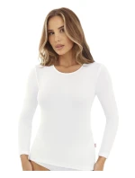 Bílá dámská košilka Emili Lena 2XL-3XL Bílá dámská košilka Emili Lena 2XL-3XL