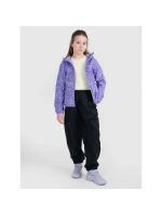 Dívčí větruodolná softshellová bunda s membránou 5000 4F 4FJRAW25TSOFF507-90A Dívčí větruodolná softshellová bunda s membránou 5000 4F 4FJRAW25TSOFF507-90A