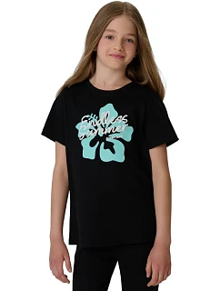 Dívčí tričko  tmavě černé 20S model 22280994 - 4F